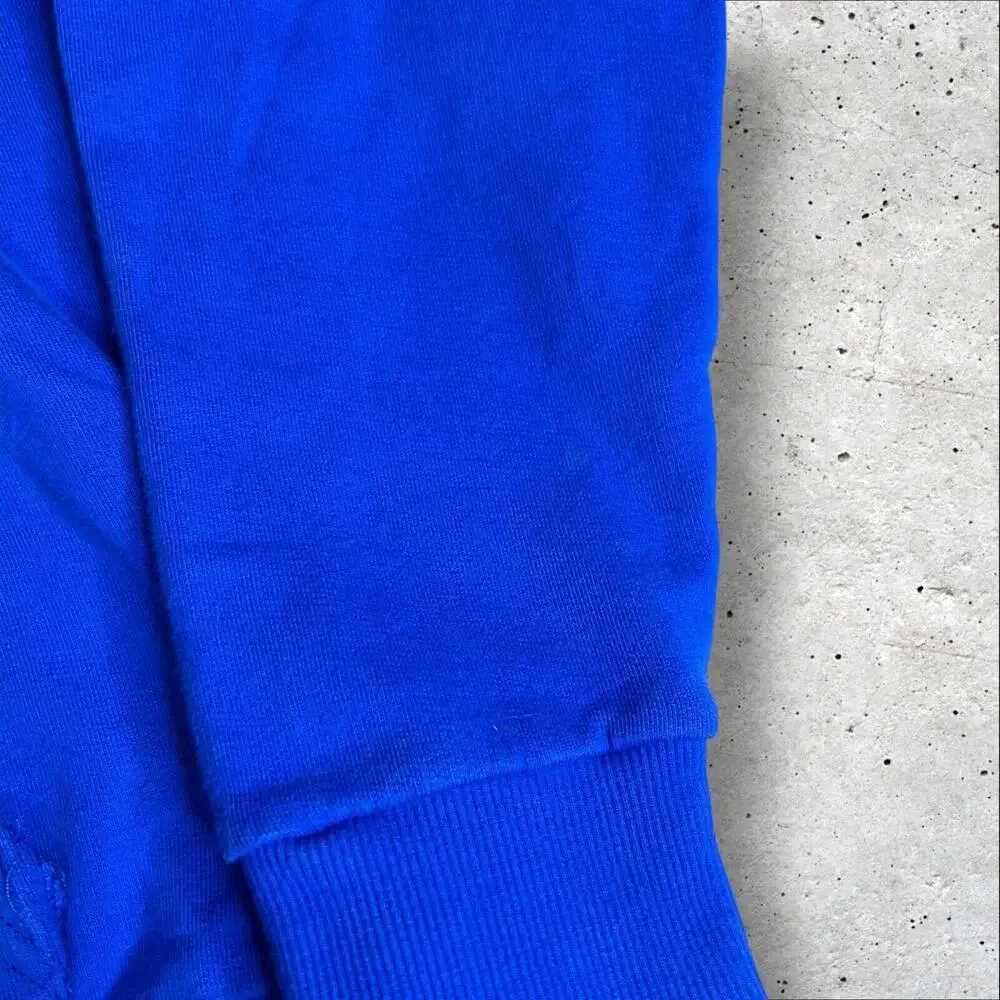 Marcelo Burlon Blue Pullover Hoodie‎ Size L